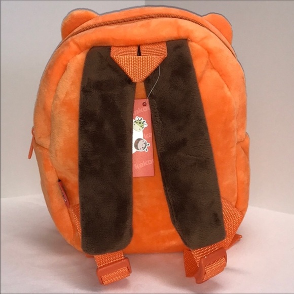 Plush Toddler/Preschool Fox Backpack - Picture 4 of 7